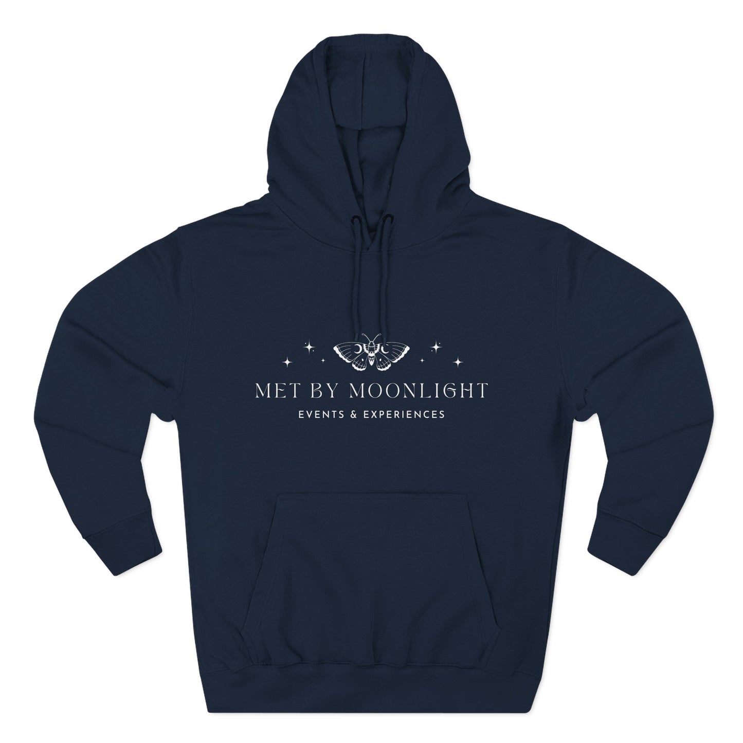 Dark Met by Moonlight Events Fleece Hoodie