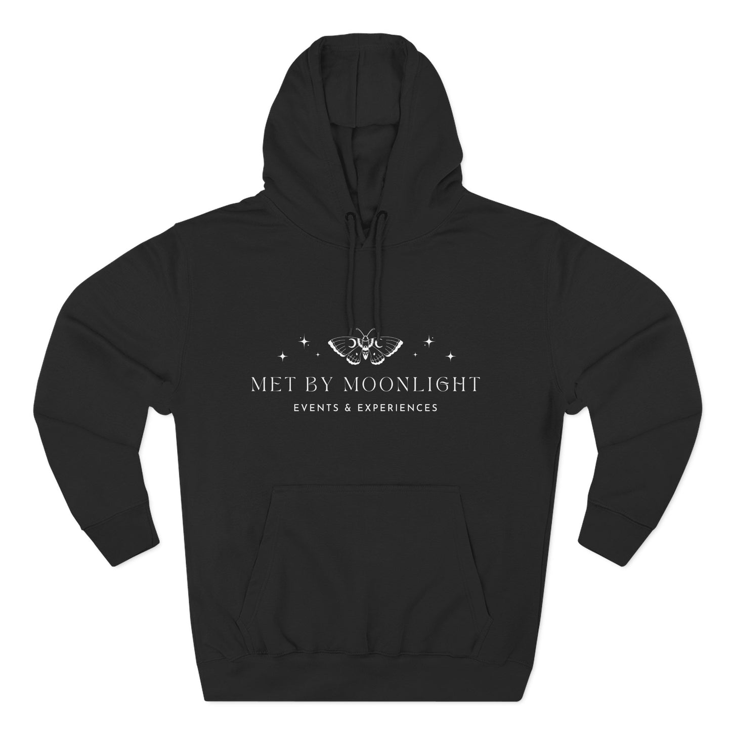 Dark Met by Moonlight Events Fleece Hoodie