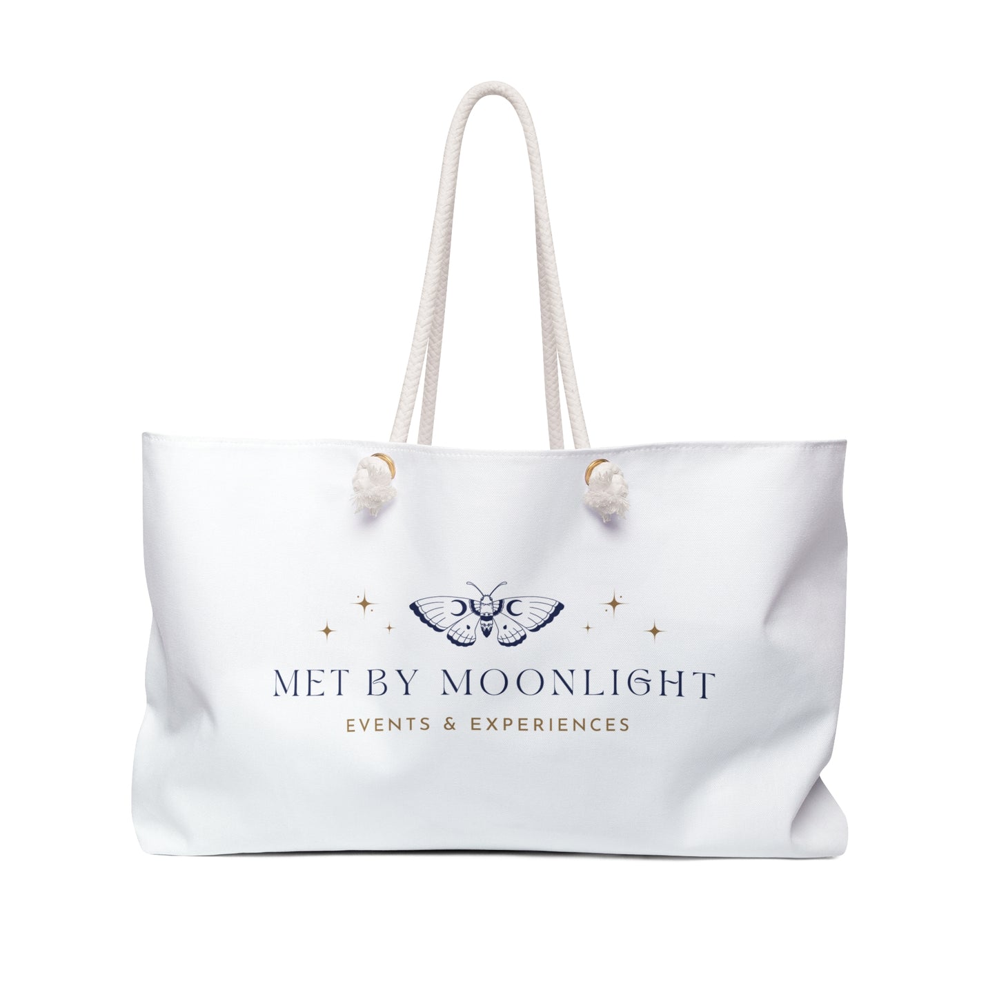 Met by Moonlight Canvas Weekender Bag